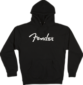 Fender Logo Hoodie, Black, XXL
