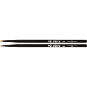 Vic Firth Baguettes de Batterie American Classic Hickory 5AB Noires