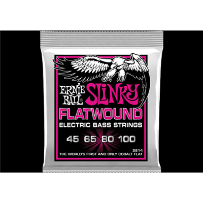 Cordes Basse Ernie Ball Slinky Filee Plat 45-100