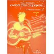 Editions Henry Lemoine Comme des chansons vol. 2 - Thierry Tisserand