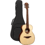 guitare folk lag travel spruce - glossy