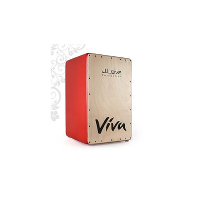 Cajon Leiva Viva Red