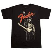 Fender T-shirt Hendrix Peace sign S