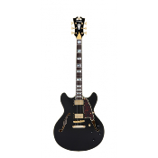 D'ANGELICO Excel DC Solid Black