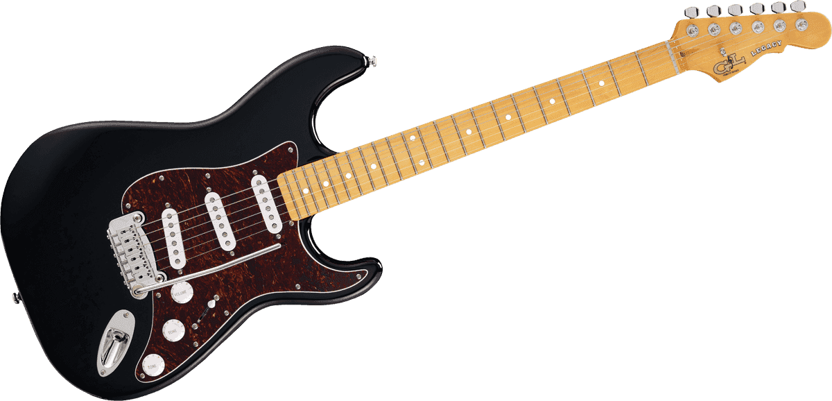 G&L TLEG-BLK-M - gloss black / erable