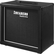 Baffle Guitare Invaders Amplification Cabinet 512 - Black