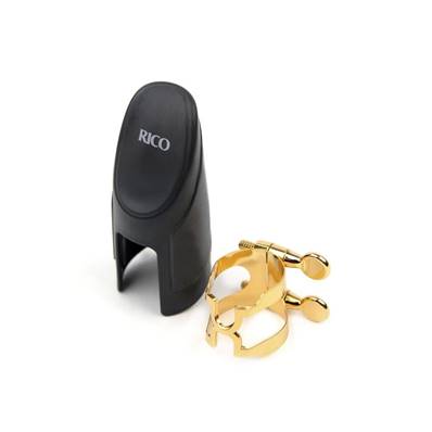 D'Addario ligature RICO H dorée pour clarinette sib