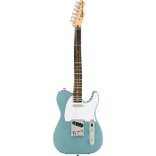 --- DISCONTINUE ---FSR Affinity Series Telecaster, Laurel Fingerboard, White Pickguard, Ice Blue Metallic