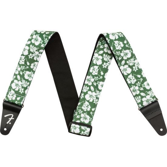 Hawaiian Strap, 2, Green Floral