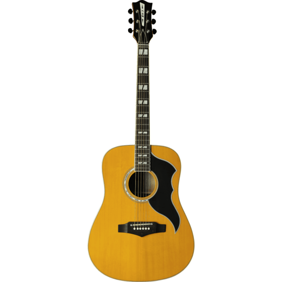 guitare folk eko dreadnought vintage natural