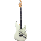 guitare electrique eko aire vnos - olympic white