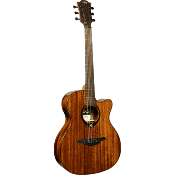 guitare electro-acoustique lag auditorium cutaway electro