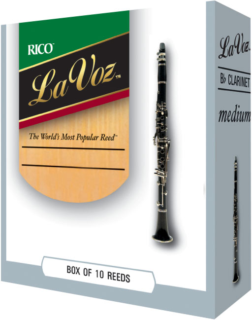 D'Addario La voz médium soft - boite de 10 anches clarinette Sib