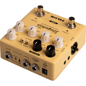 pedale d'effet guitare nux préampli acoustique, sortie di, 3 effets intégrés