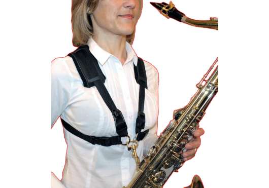 BG S41CMSH Harnais saxophone alto ténor et baryton Confort modèle femme
