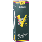 Vandoren SR7425 - V16 force 2,5 - anches saxophone baryton - boite de 5