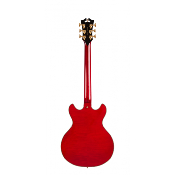 D'ANGELICO Excel Mini DC Trans Cherry