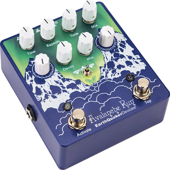 Pedale D'Effet Guitare Délai Earthquaker Devices Avalanche Run Aurora Borealis