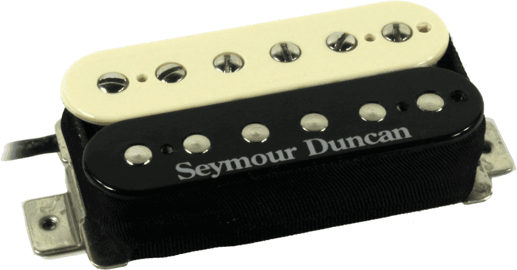 micro guitare electrique seymour duncan whole lotta hb, manche, zebra