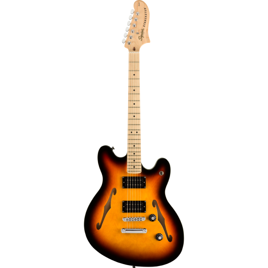 Affinity Series Starcaster, Maple Fingerboard, 3-Color Sunburst