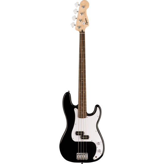 Squier Sonic Precision Bass, Laurel Fingerboard, White Pickguard, Black