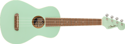 Avalon Tenor Ukulele, Walnut Fingerboard, Surf Green