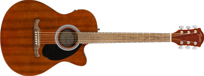 FA-135CE Concert All-Mahogany, Walnut Fingerboard, Natural