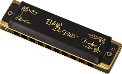 Blues DeVille Harmonica, Key of C