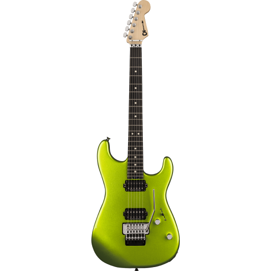 Pro-Mod San Dimas Style 1 HH FR E, Ebony Fingerboard, Lime Green Metallic