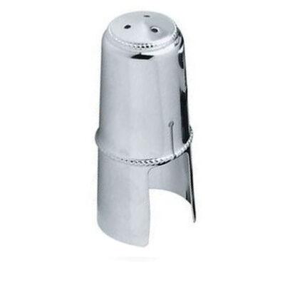 BONADE - Couvre bec pour ligature de clarinette Sib avec vis inversées  - Nickelé