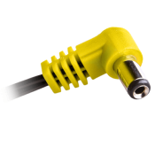 Adaptateur Cioks Flex Type 3 Yellow - 3050 Line6 Negative Dc Plug 2,5Mm - 50Cm