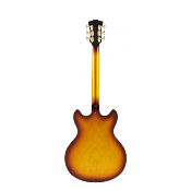 D'ANGELICO Excel DC XT Iced Tea Burst Quilt
