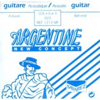 Argentine 1213MF - sol-3 filee metal argente