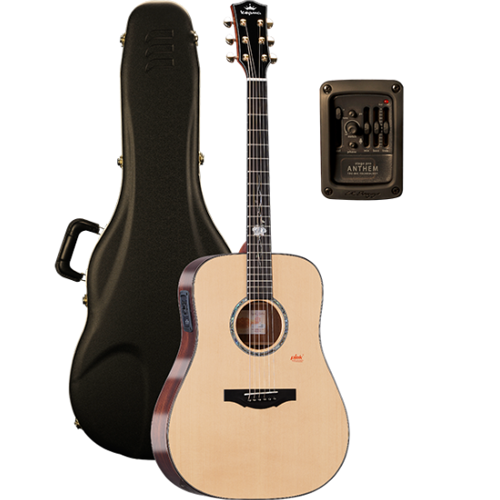 Guitare Electro-Acoustique Kepma Guitars Solid Top Series - G1E Dreadnought Natural