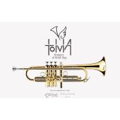T.O.M.A. (Maalouf) - Trompette Sib quart de ton (4 pistons) TOMA - Vernie avec étui