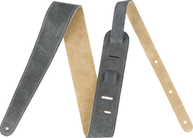 Reversible Suede Strap, Gray/Tan, 2