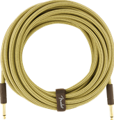 Deluxe Series Instrument Cable, Straight/Straight, 25', Tweed