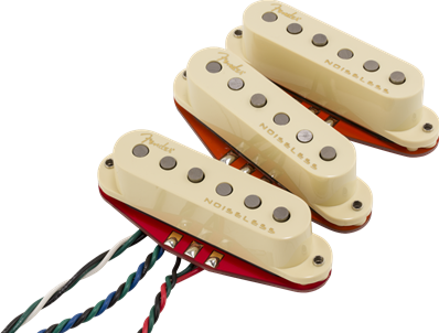 Ultra Noiseless Hot Stratocaster Pickup Set