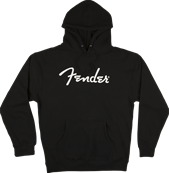 Fender Logo Hoodie, Black, S