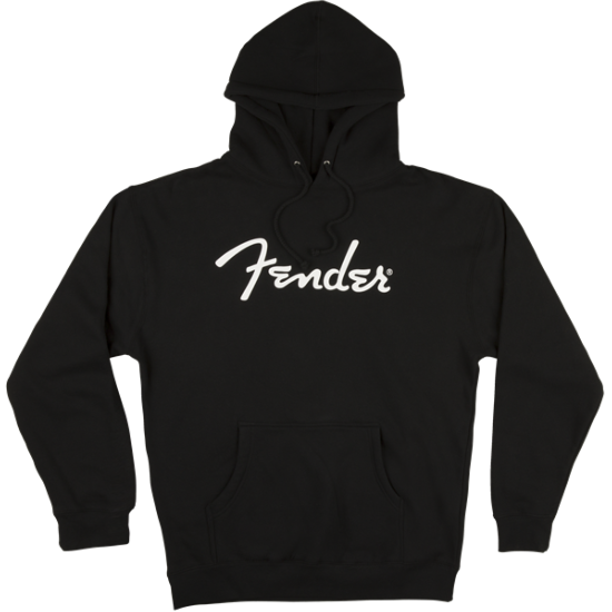 Fender Logo Hoodie, Black, M