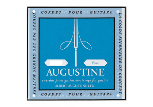 Augustine BLEU5-LA - Corde Guitare Classique Serie Standard 5ème La Filé Argent Bleu
