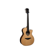 guitare electro-acoustique lag hyvibe 30 auditorium cutaway electro