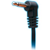 Adaptateur Cioks Flex Type 5 Black - 5015 Jack Plug 15Cm