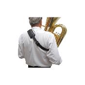 BG T03 - courroie épaule pour tuba et euphonium, double attache lacet