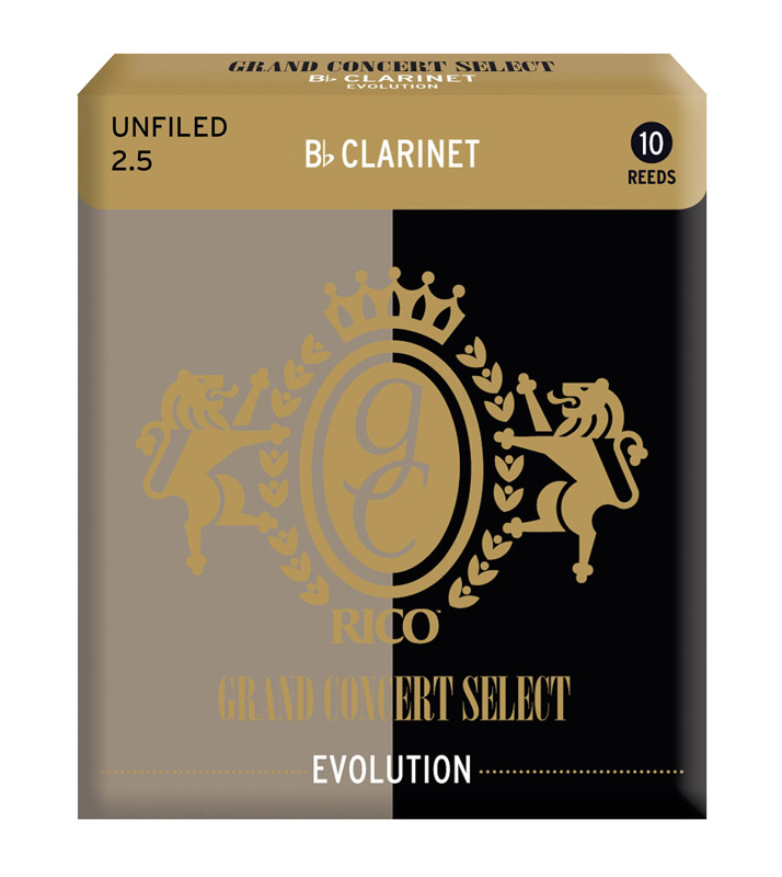 D'Addario grand concert select evolution force 2.5 - boite de 10 anches clarinette sib