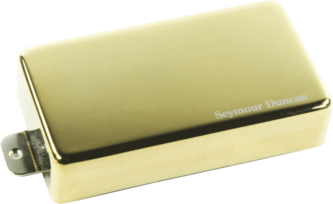 micro guitare electrique seymour duncan blackouts, chevalet, gold