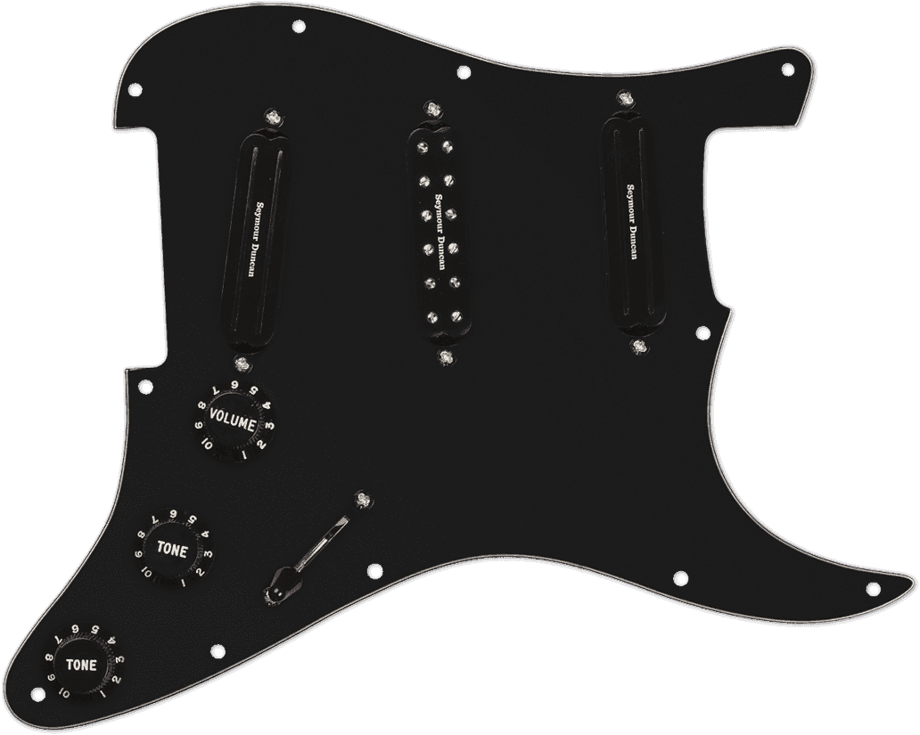 Seymour Duncan DMLP-B - dave murray loaded pickguard noir