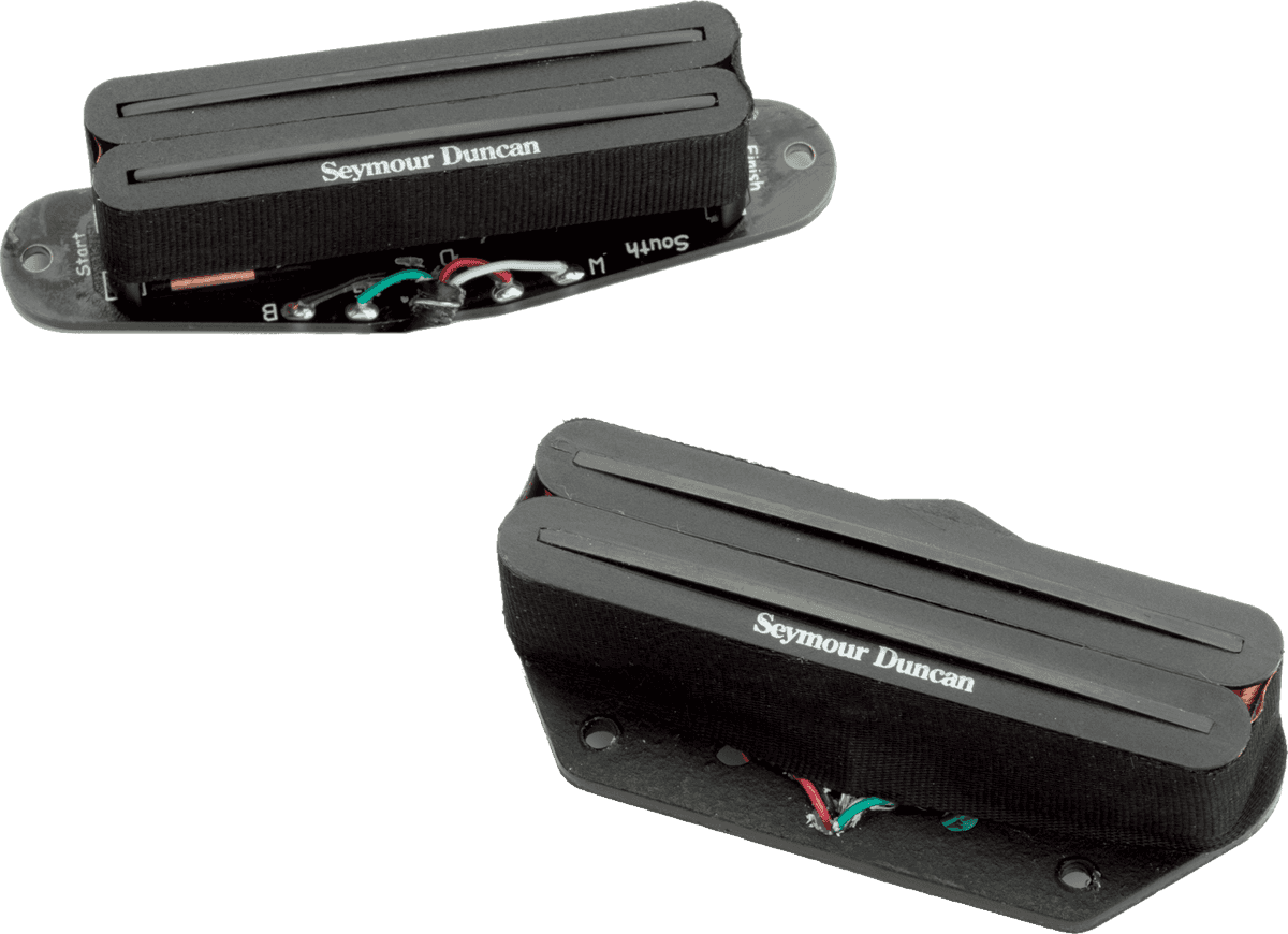 Seymour Duncan STHR-1S - kit hot rails tele noir