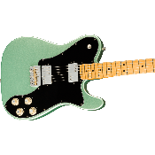 Fender American Professional II Telecaster Deluxe, Maple Fingerboard, Mystic Surf Green