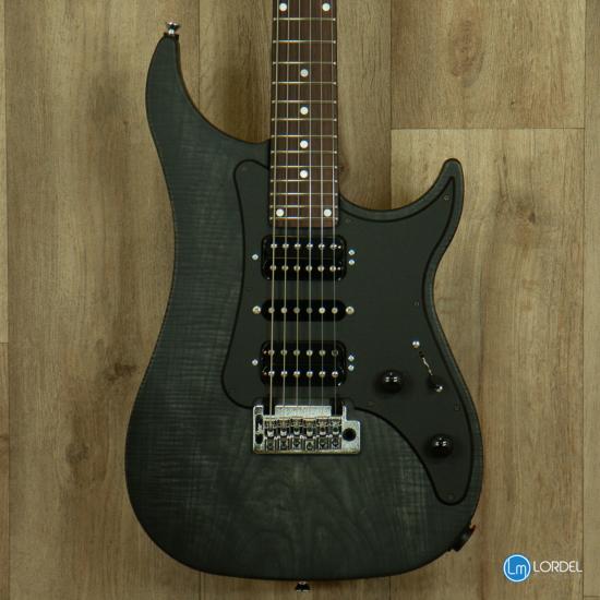 Vigier Excalibur Speciaal HSH Tremolo - Velour noir rosewood chrome